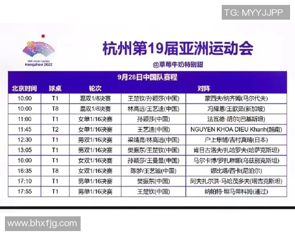广州乒乓球队在亚运会上的卓越表现与实力分析